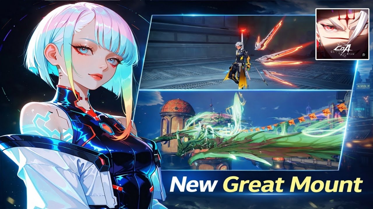 [CoA] New Great Mounts, Crystal of Atlan CN.