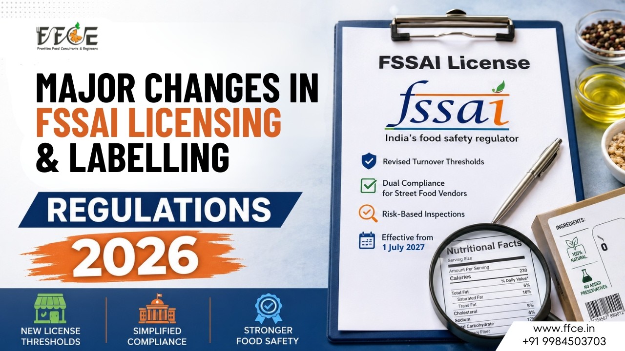 Major Changes in FSSAI Licensing & Labelling Regulations 2026