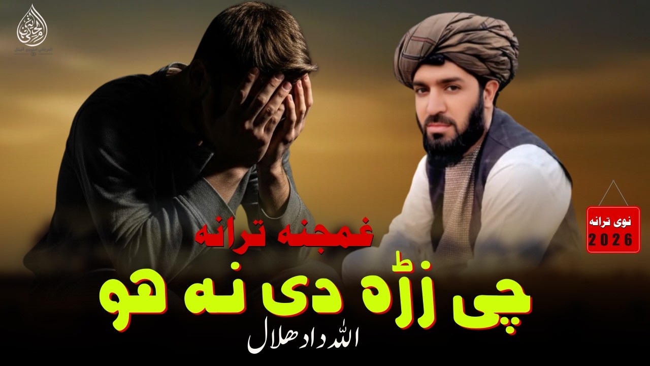 چی زڑہ دی نہ ھو | اللہ داد ھلال | پشتو نوی ترانہ 2026 | پشتو غمجنہ ترانہ |
