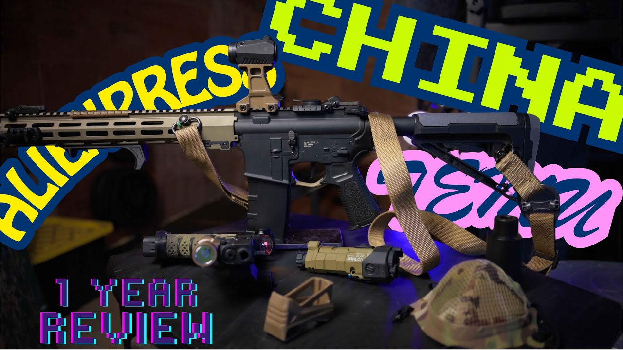 1 YEAR REVIEW - CHEAP AliExpress Airsoft Gear Haul #airsoft