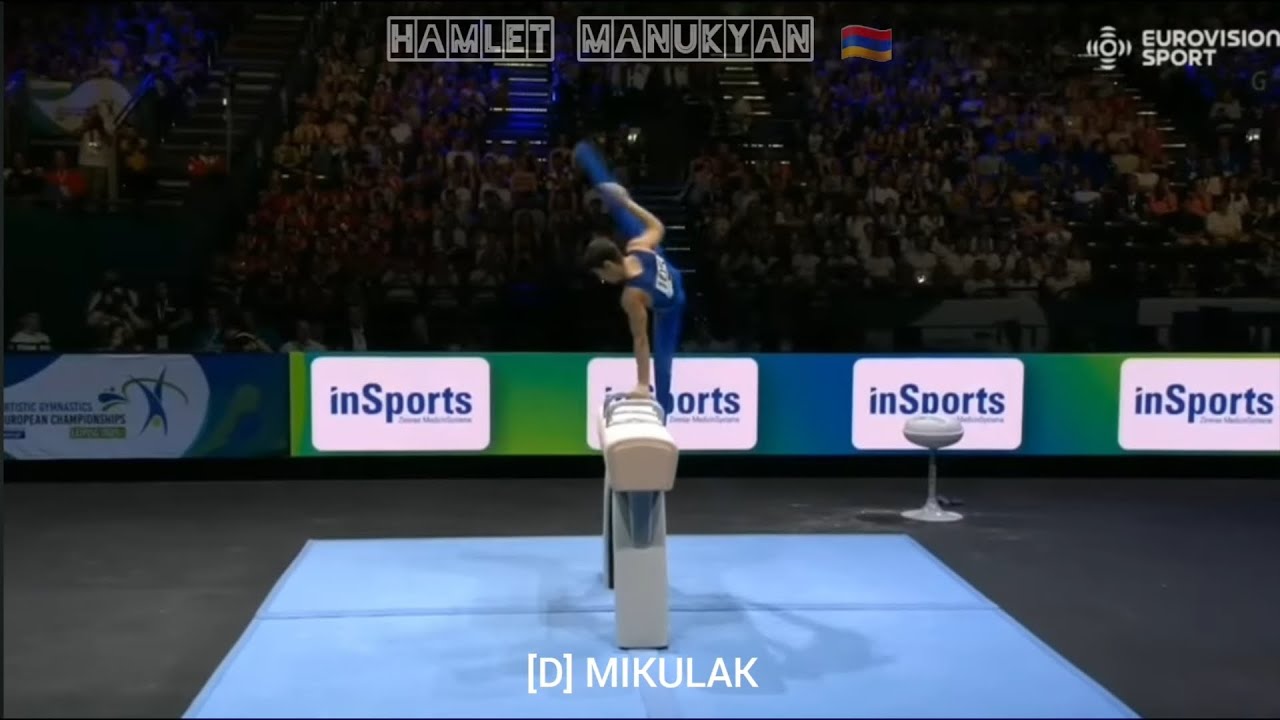 Pommel Horse D-Score Hamlet Manukyan (1st/14.766) - 2025 European Championships Leipzig - 5/30/2025