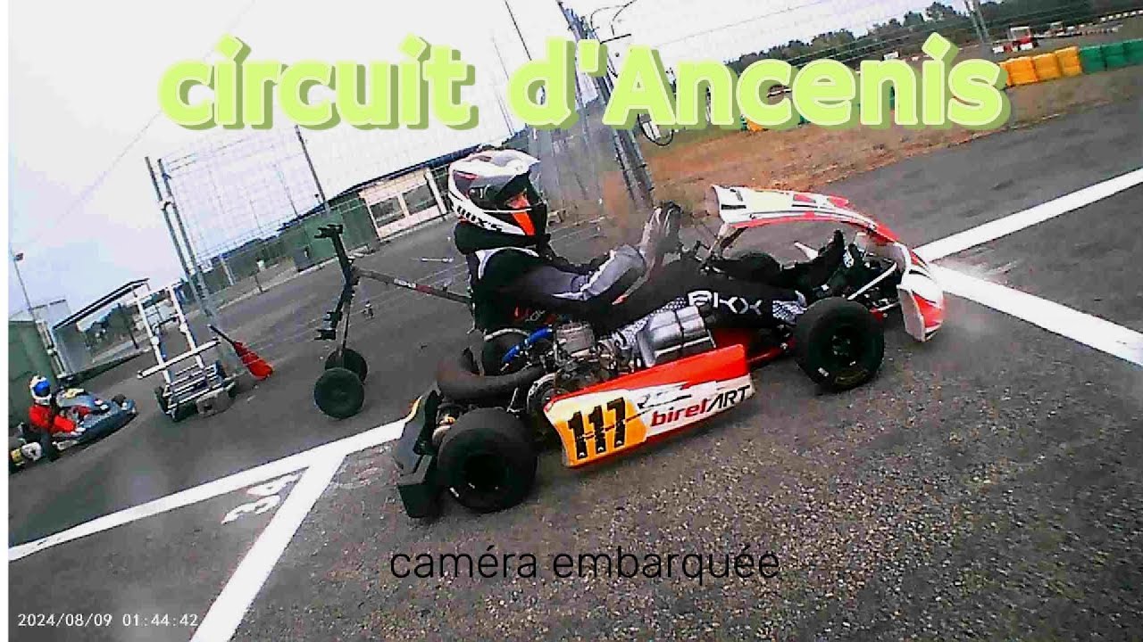pov: test de la piste  ancenis en karting
