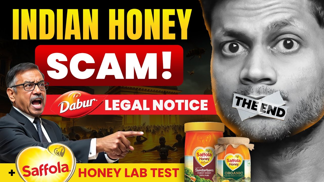 BIGGEST HONEY SCAM ?? SAFFOLA HONEY LAB TEST, DABUR LEGAL CASE UPDATE #health #fitness