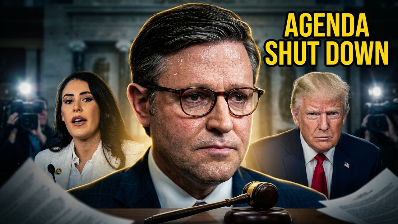 GOP Rebellion Forces Speaker Johnson to Cancel House Agenda