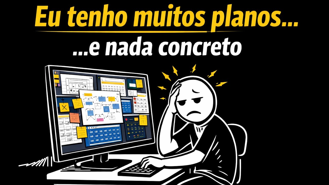 Pessoas inteligentes não percebem quando estão só planejando