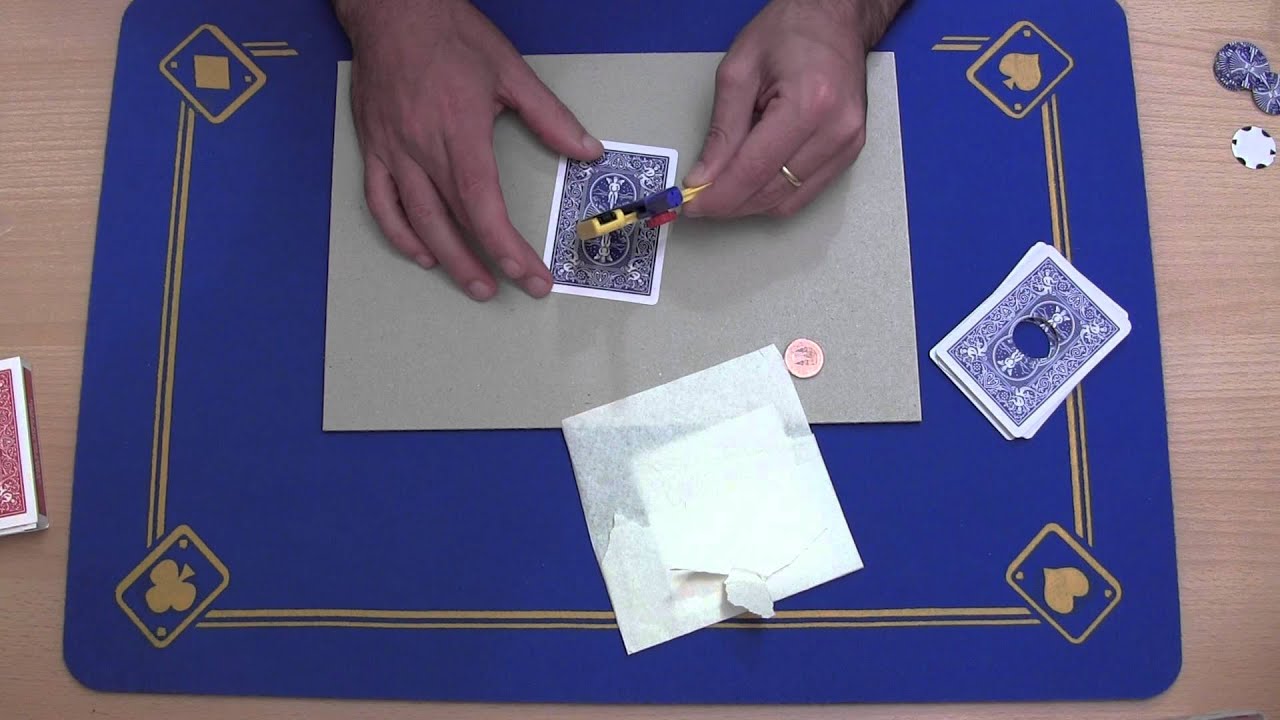 Dynamo revelado - Moneda atraviesa carta