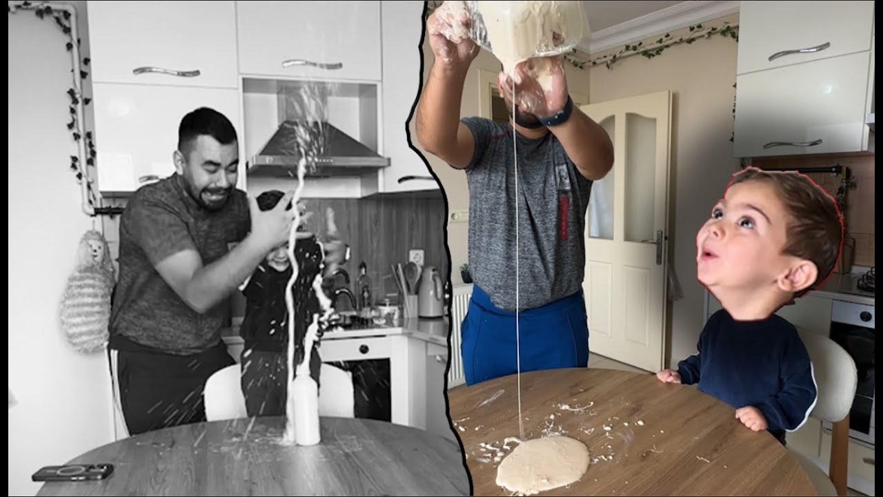 Egemen ile evde inanılmaz deneyler yaptık