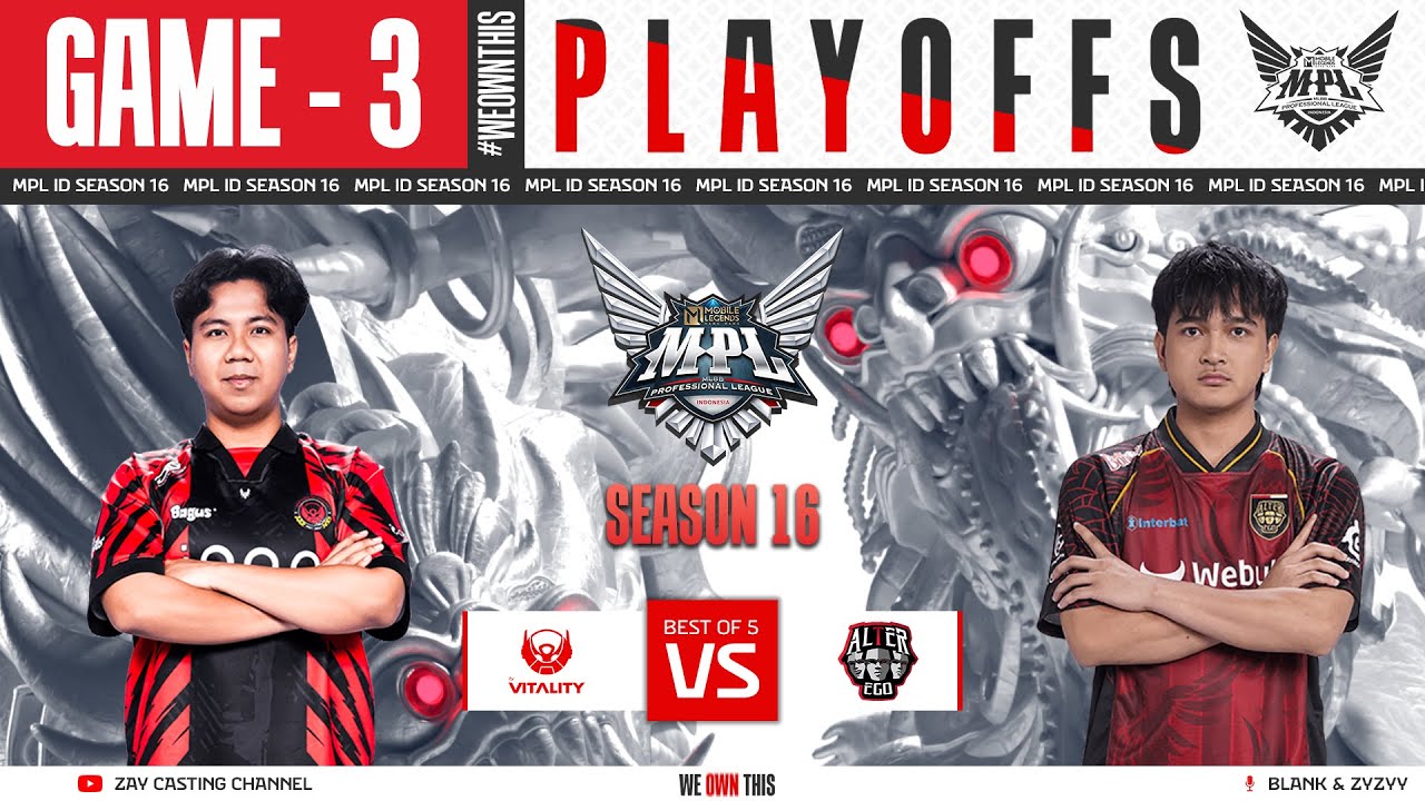 [Game - 3] BIGETRON BY VIT vs ALTER EGO ESPORTS | MPL ID S16