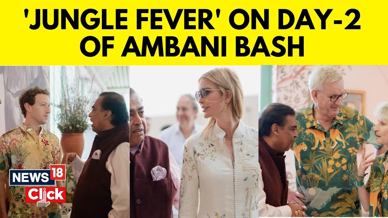 Anant Ambani Pre-Wedding Bash | Day 2 Bash Witnesses Everyone's 'Jungle Fever' At Vantara | N18V