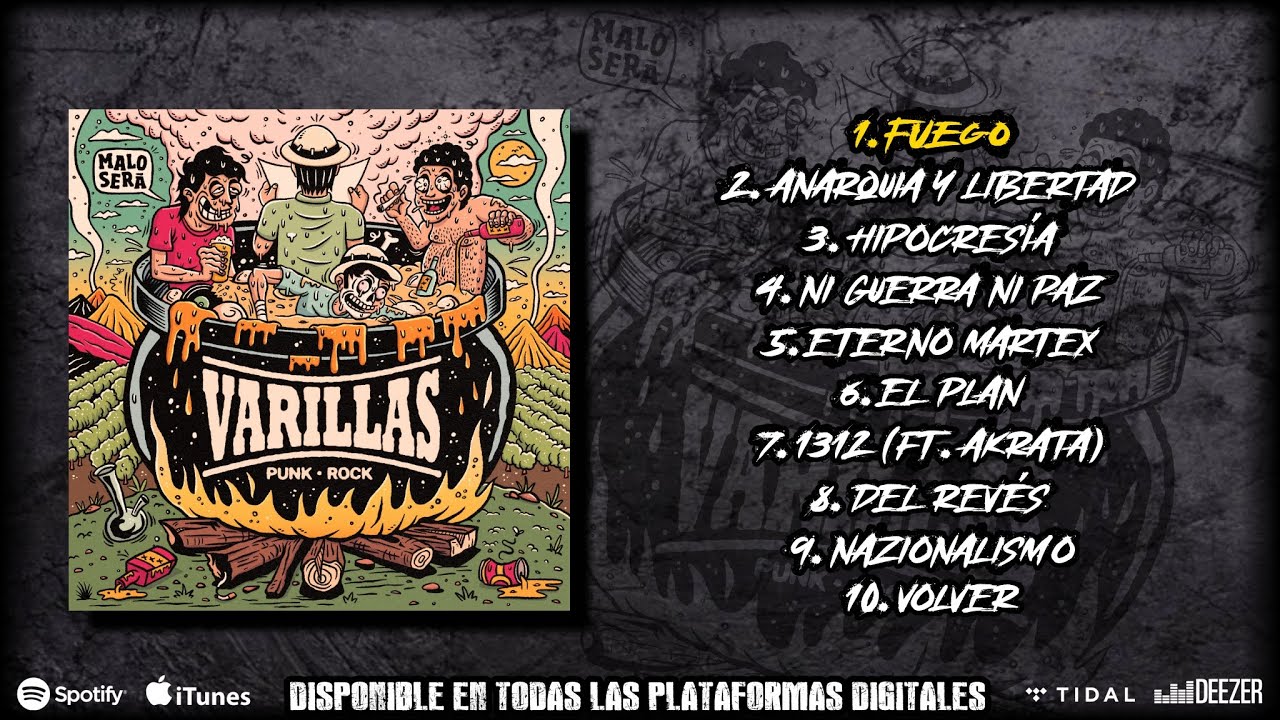 Varillas - Malo Ser&aacute; (Disco Completo)