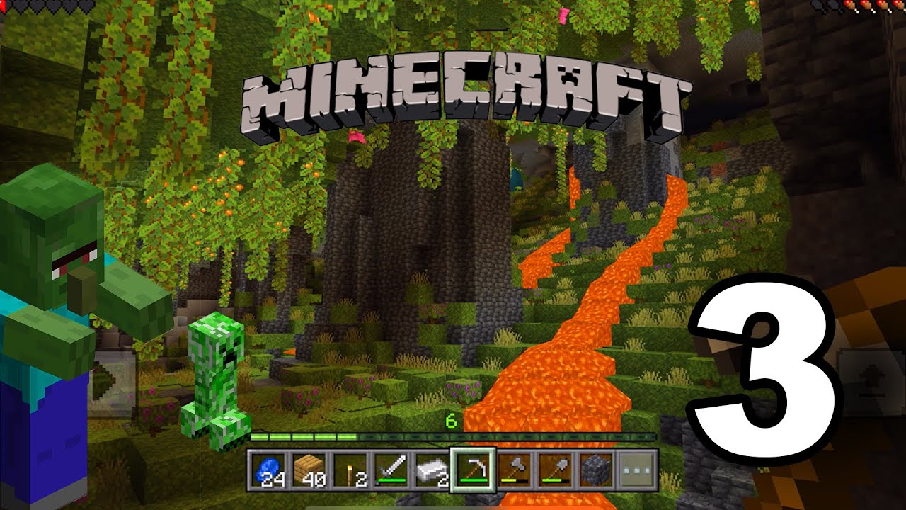 Minecraft - Gameplay part 3 - New Location (IOS, Android)
