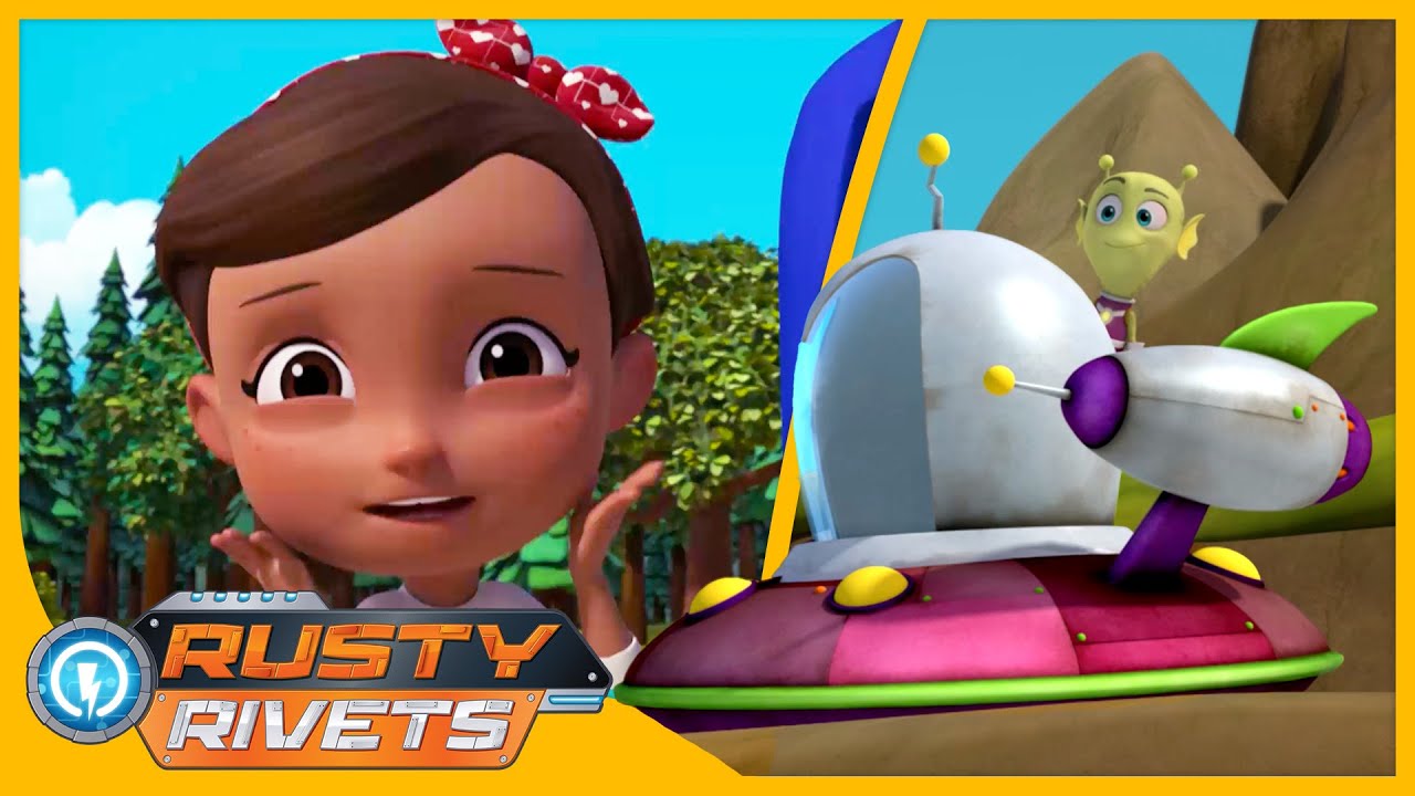 Rusty in Space | Rusty Rivets Full Episode | Cartoons for Kids