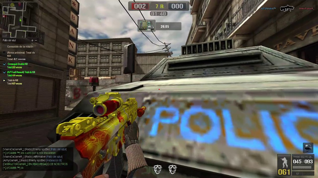 GameR_ vs DreamFive5 || CLAN WAR || DOWNTOWN || POINT BLANK