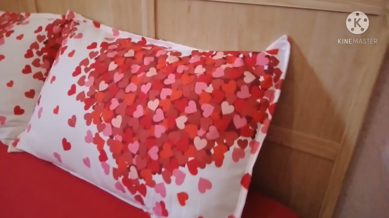 تفصيل و خياطة غلاف وسادة بطريقة سهلة جدا  ✂️✂️