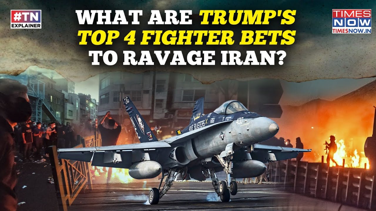 US Jets Set To Blaze Iran Skies? Trump's 4 Best Bets For 'Mission Khamenei' As IRGC Loads Missiles
