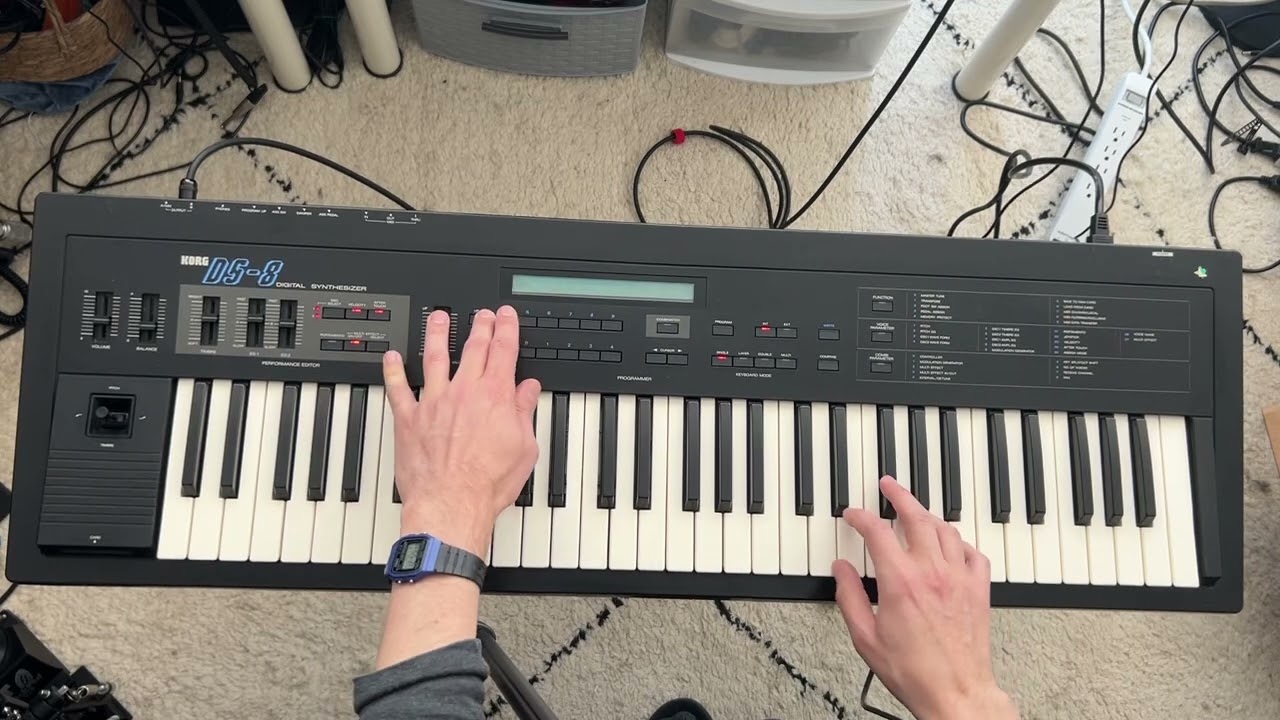 Korg DS-8 Factory Presets Demo (No talking)