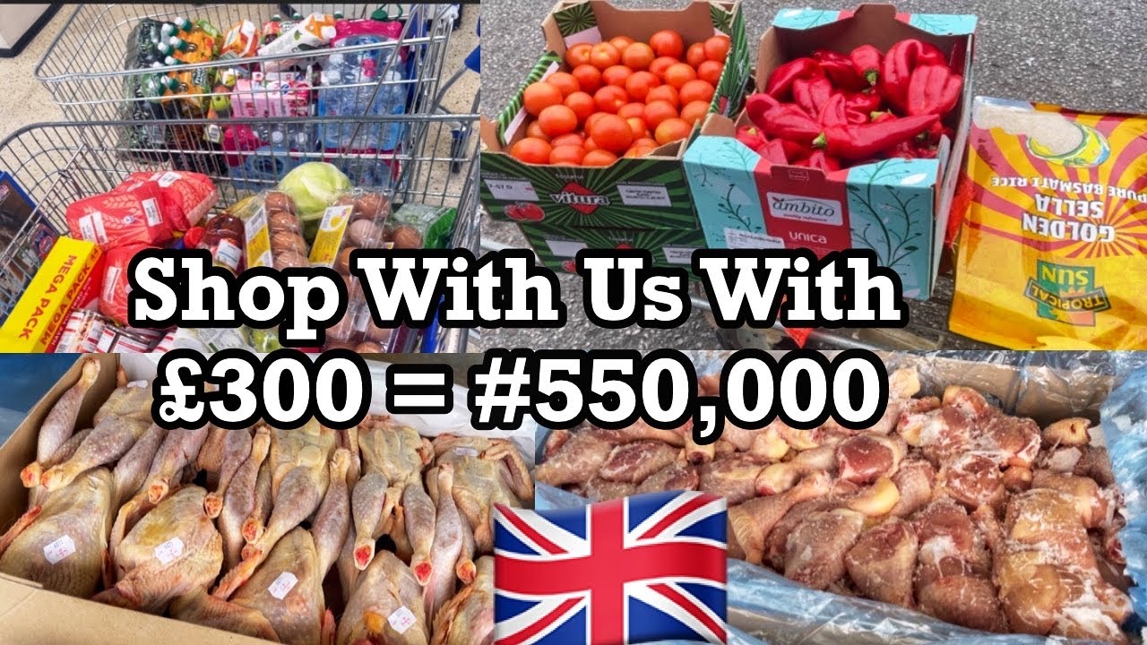 Cheapest Bulk Food Warehouse In Uk / What £300 Can Buy In Uk 🇬🇧