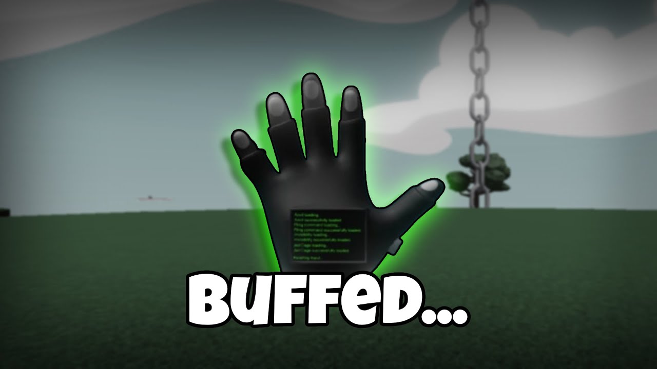 The Admin Glove was Buffed on ACCIDENT... | Slap Battles Roblox