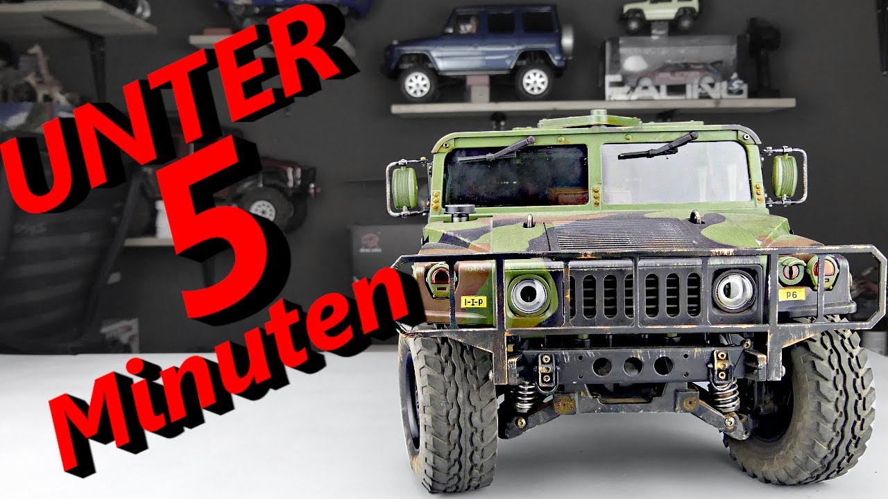 EINFACHES Differential SPERREN am RC Crawler HG P408 - TUTORIAL