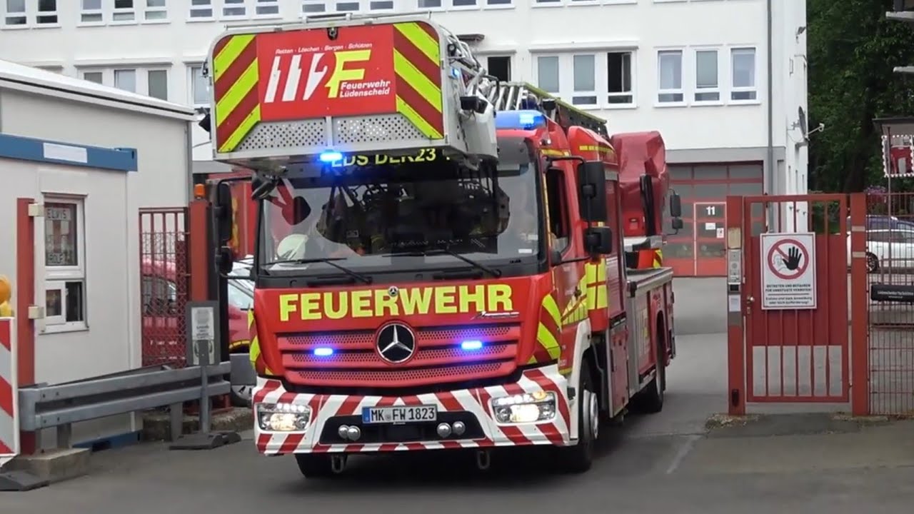 [Pressluft, BULLHORN & Mehr!] - Alarmierung| EINSATZFAHRTEN Feuerwehr LÜDENSCHEID
