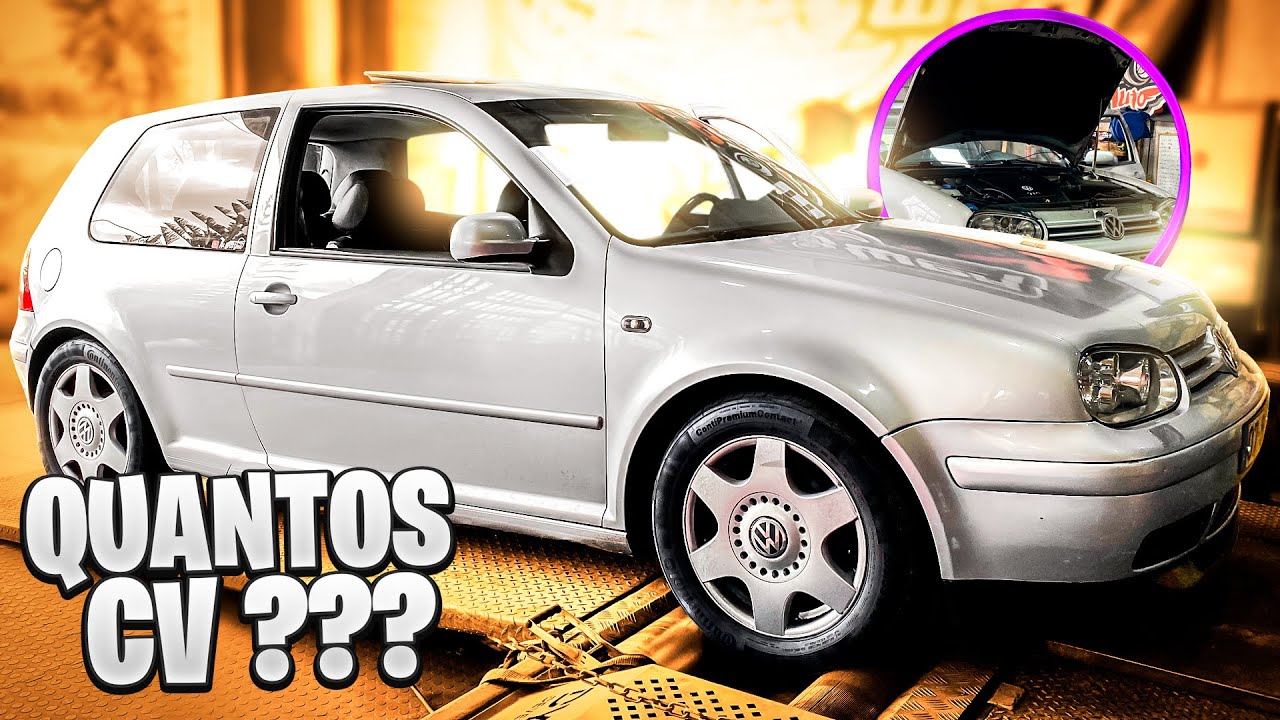 QUANTOS CV TEM O MEU GOLF PD *FUI MEDIR AO BANCO DE POTÊNCIA* | AllSpeedDrive