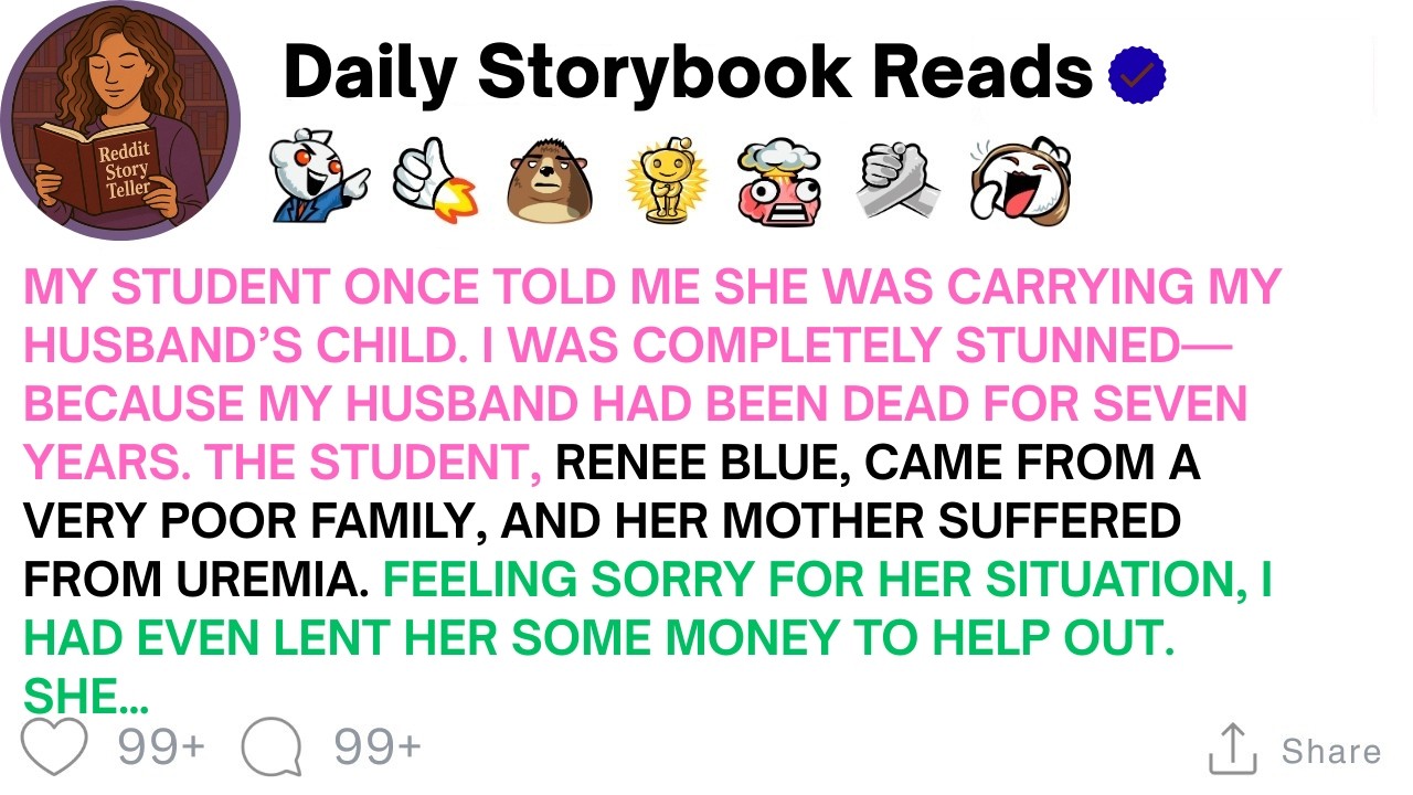 [ Full Story ]My student once told me she was carrying my husband’s child. I was completely...