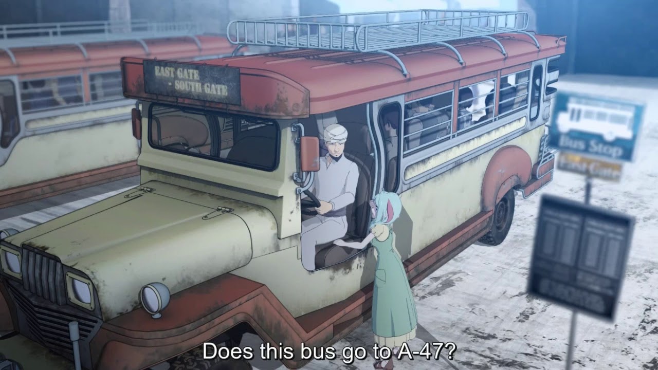 Philippine Jeepney in CGI Anime │ Mushikago no Cagaster