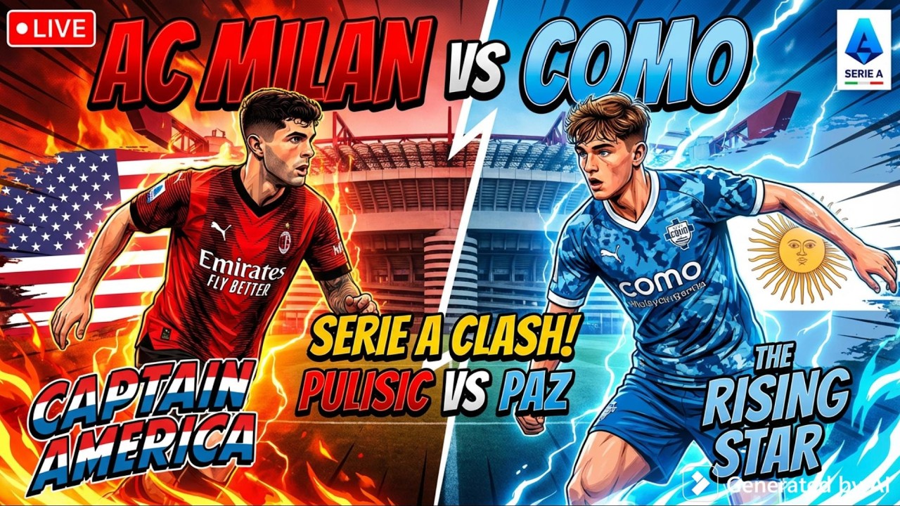 AC Milan vs Como Serie A Clash!
