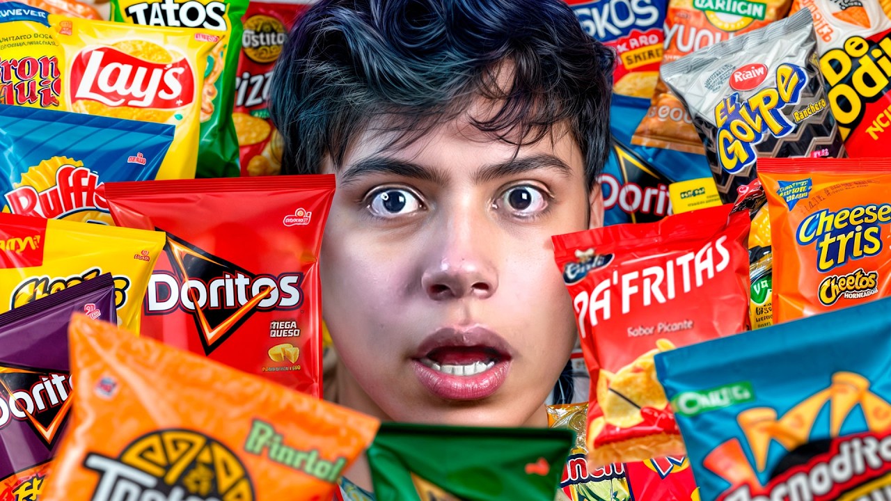 COMPRÉ TODOS LOS SNACKS del SUPERMERCADO 😦 🇪🇨