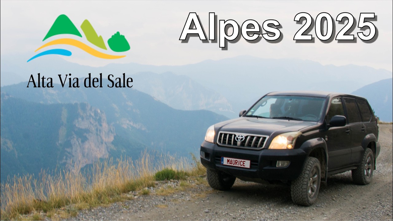Alpes 2025 - Alta Via del Sale en Land Cruiser KDJ120