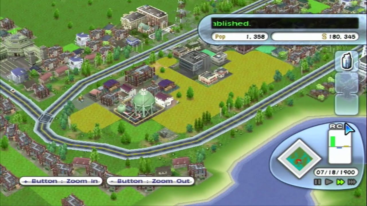 SimCity Creator ... (Wii) Gameplay