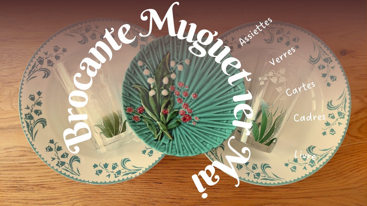 Brocante Muguet du 1er Mai - Porte-Bonheur - French Flea Market: Lily of the Valley