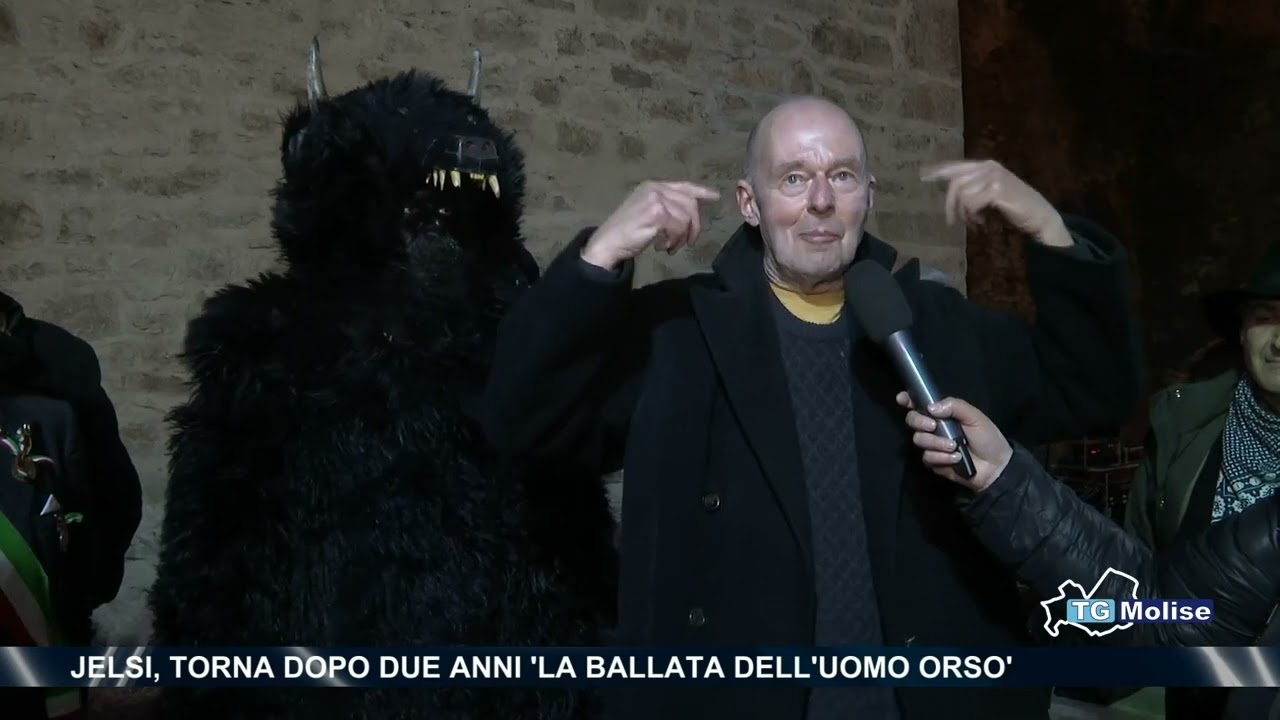 Jelsi, torna dopo due anni 'La ballata dell'uomo orso'