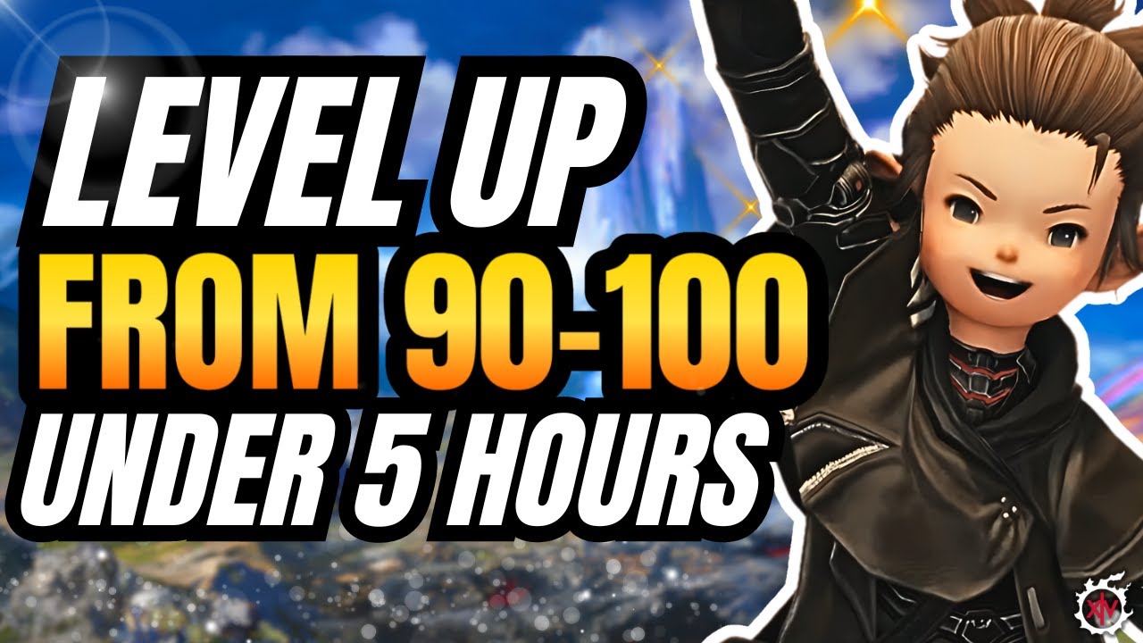 Fast Leveling from 90 to 100 FFXIV Dawntrail | v7.0