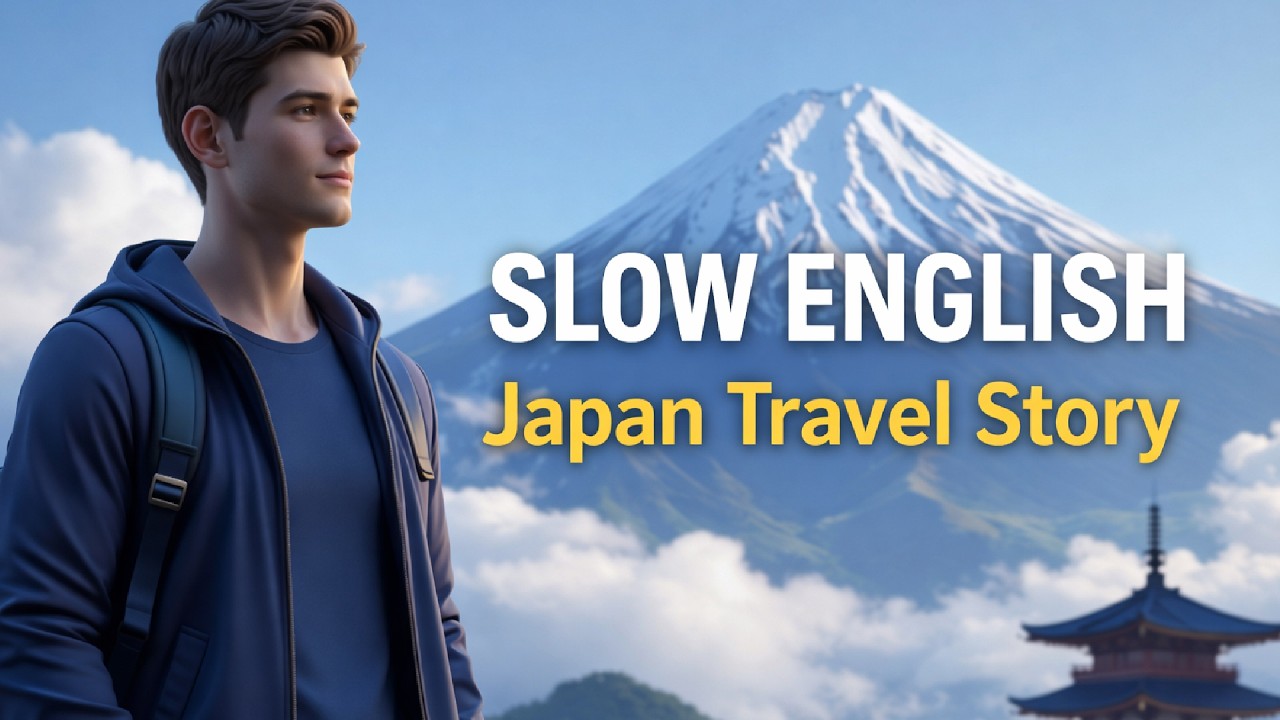 A Travel Story in Japan| Easy English Story for Learners