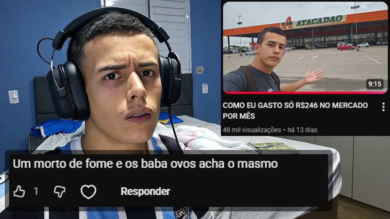 REAGINDO AOS COMENTÁRIOS MAIS ABSURDOS DO MEU CANAL 