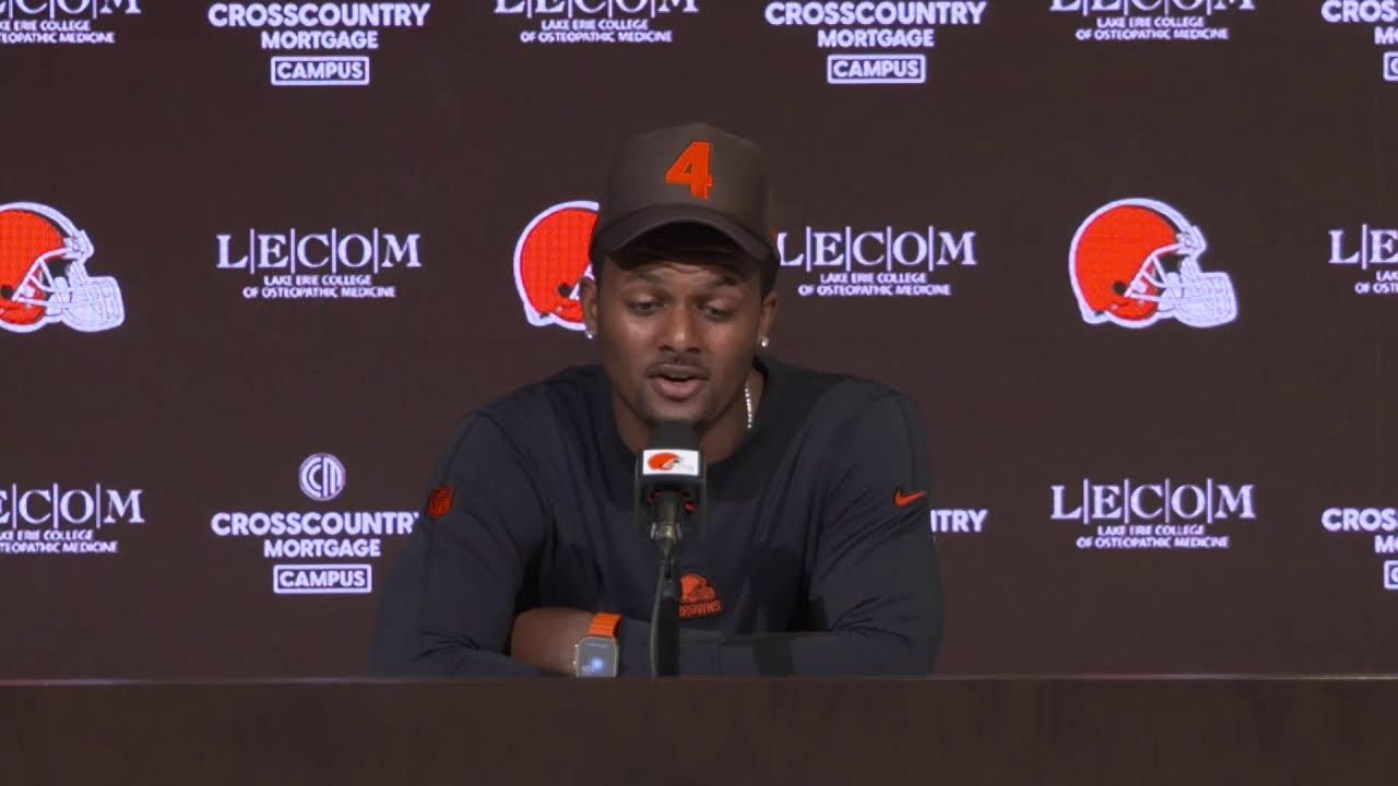 Deshaun Watson Press Conference | September 18th, 2024