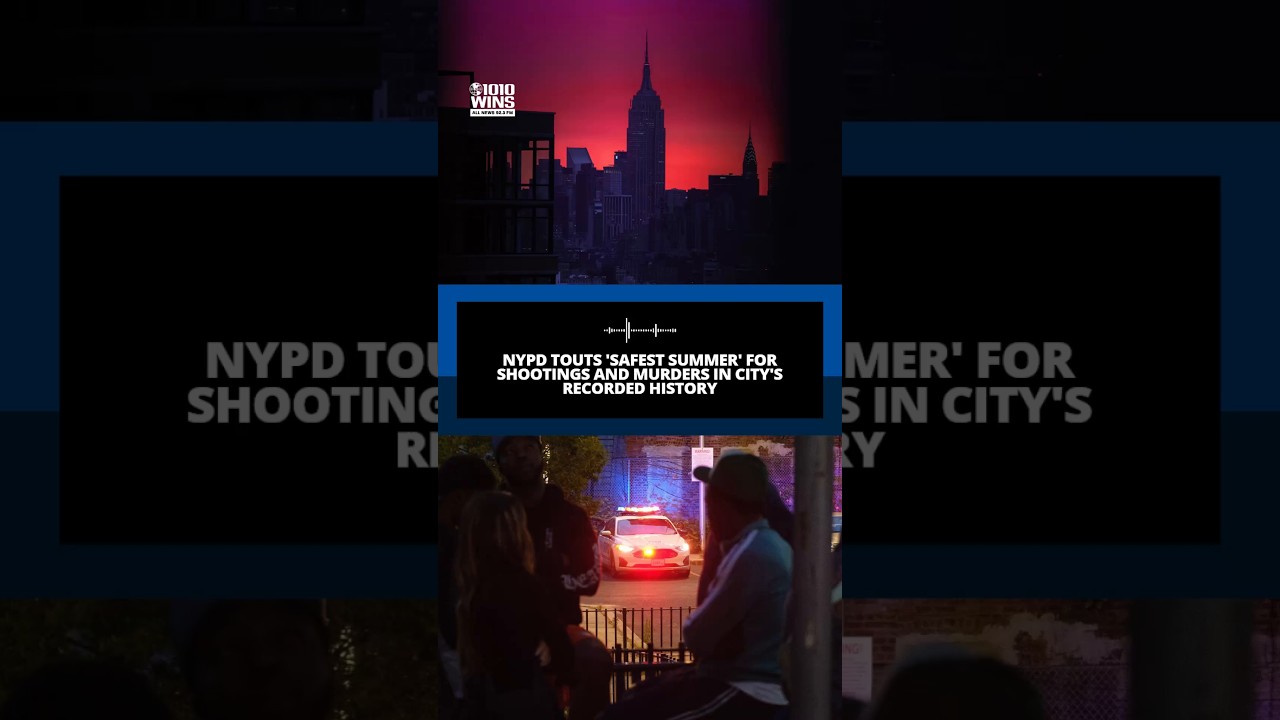 NYPD называет это лето самым безопасным в истории города по числу убийств и стрельбы