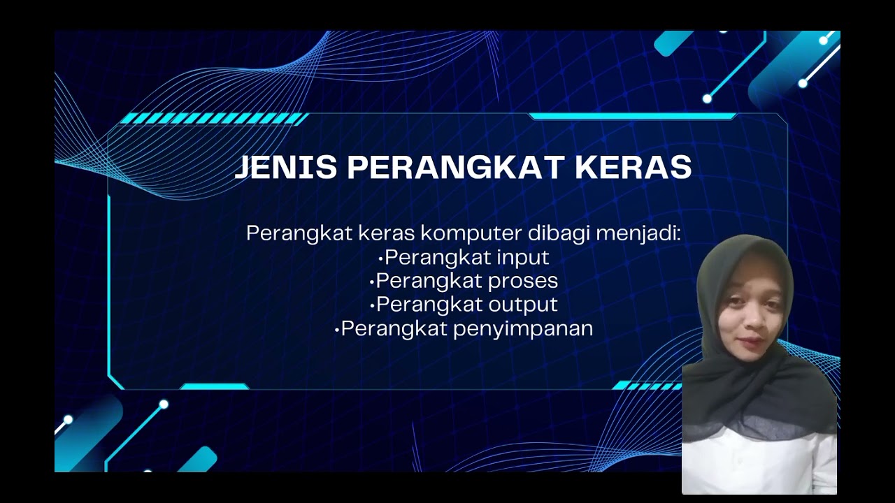 Materi pembelajaran informatika tentang perangkat keras komputer (hardware)