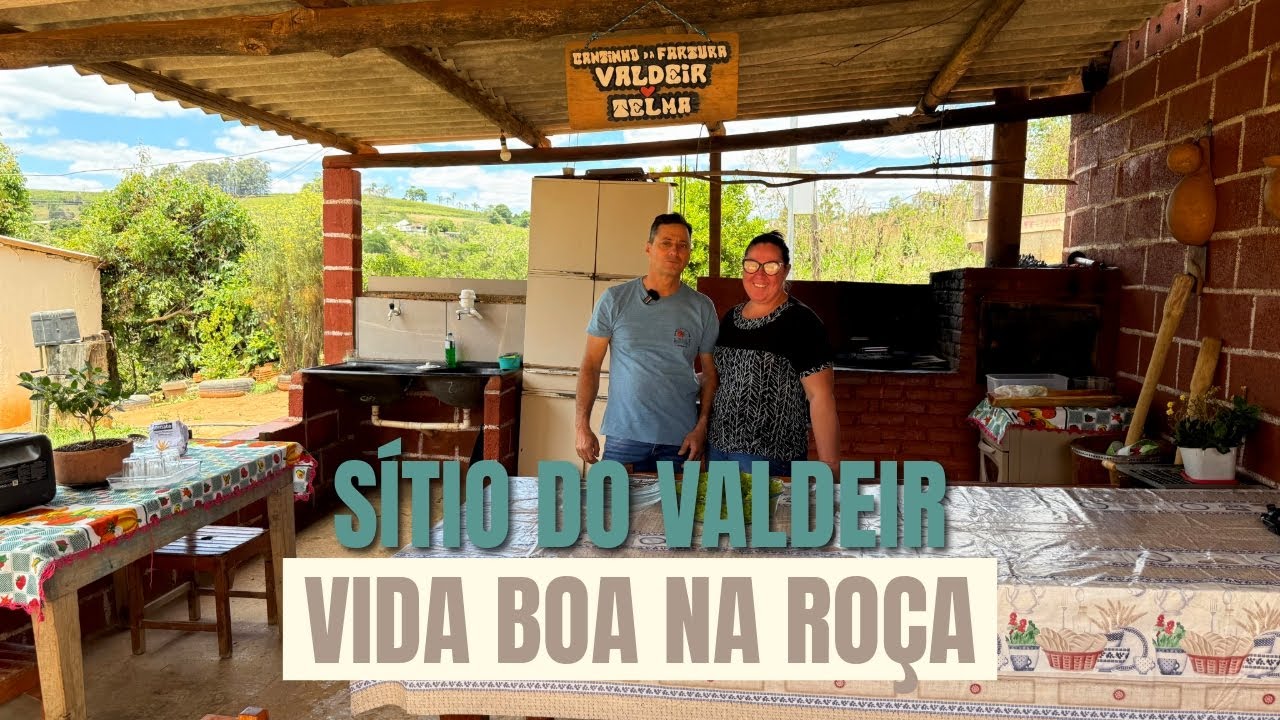 CONHECENDO O SÍTIO DO VALDEIR VIDA BOA NA ROÇA @Vida boa na roça com Valdeir