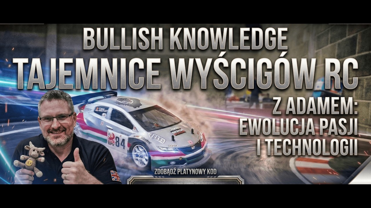Od zabawek w ogrodzie do węglowych bolid&oacute;w! Tajemnice wyścig&oacute;w RC z Adamem 🐂 Bull Knowledge RC Cz.1