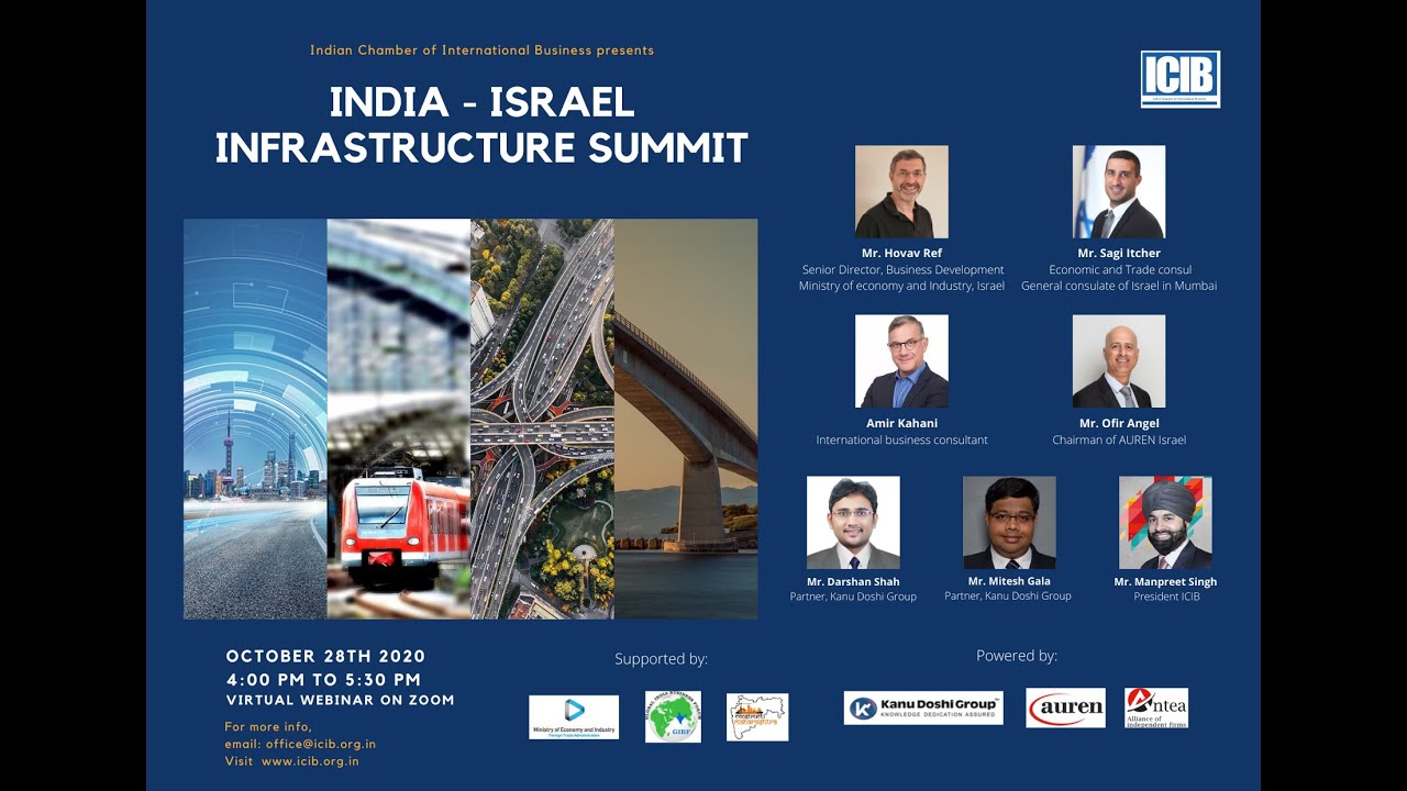 ICIB India - Israel Infrastructure summit 2020