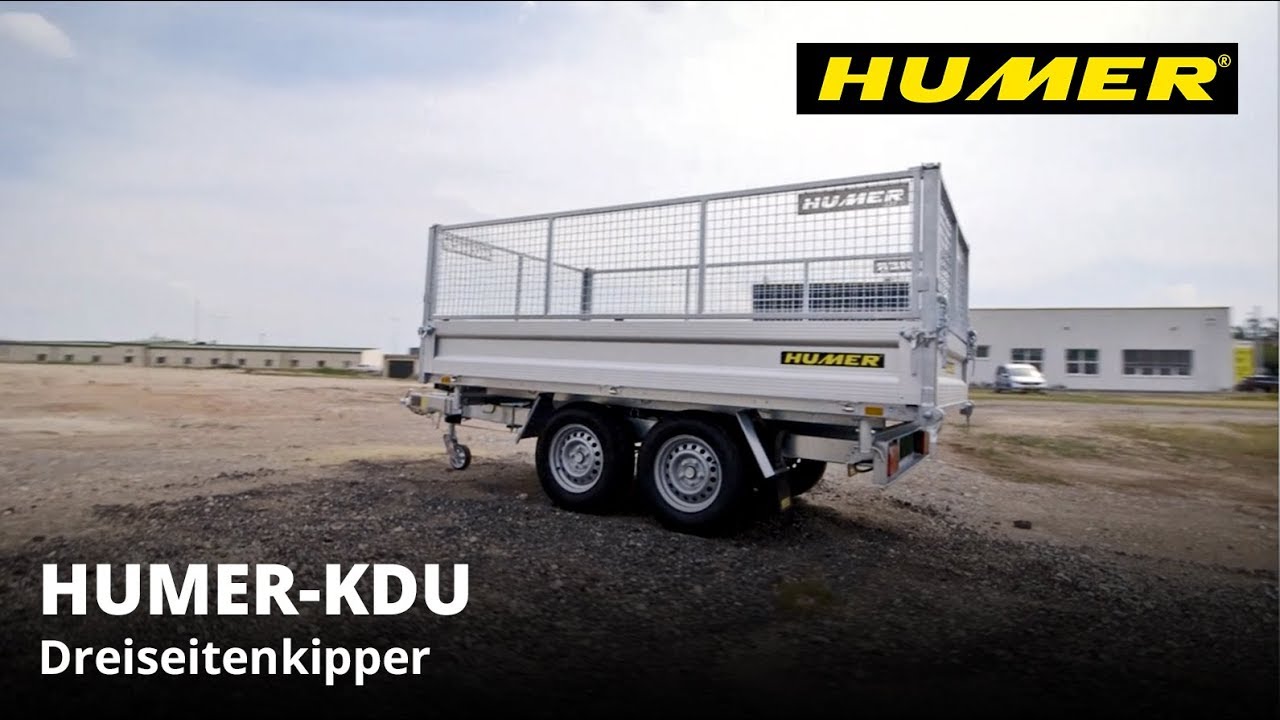 KDU | Dreiseitenkipper | HUMER Anhänger
