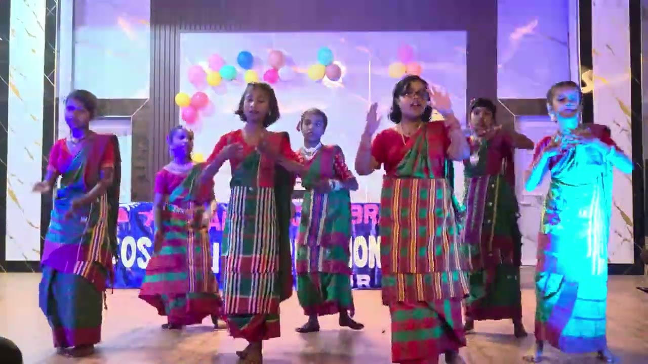 Santhali Dance Performance by Junior Girls | Annual Day 2025-26 | CIS