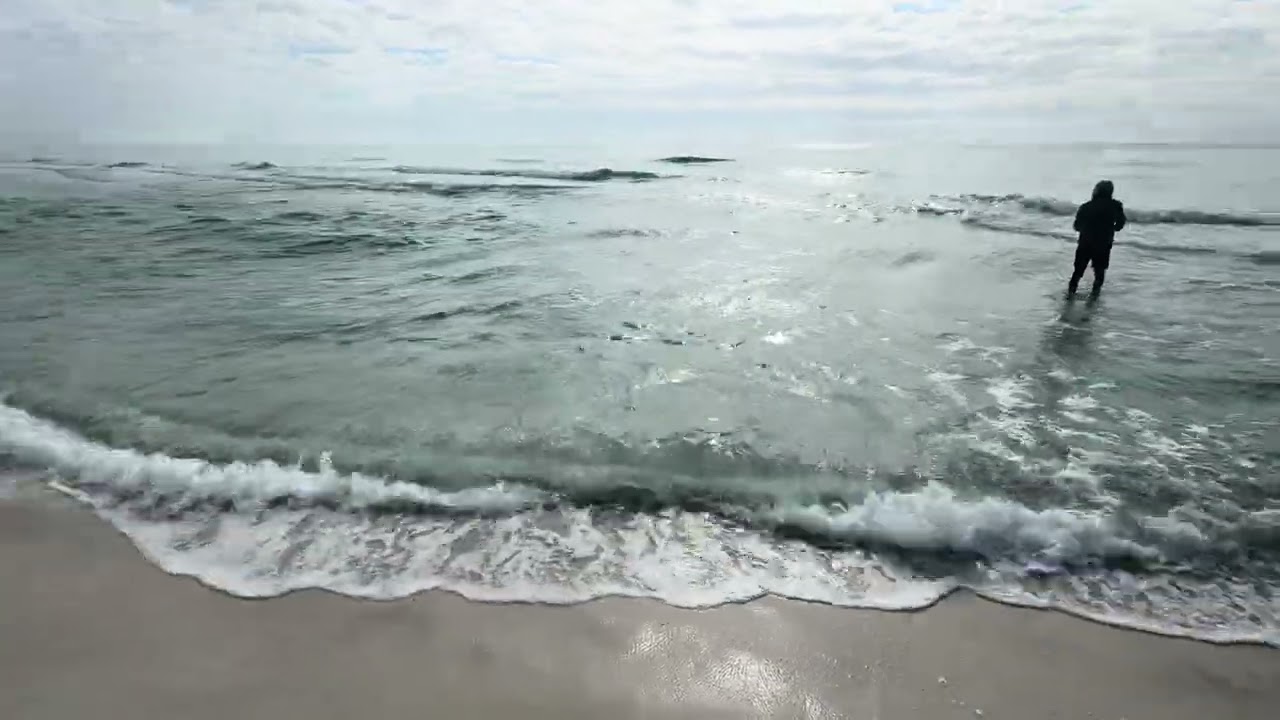 Florida beach ocean sounds Natural background Meditation & sleeping