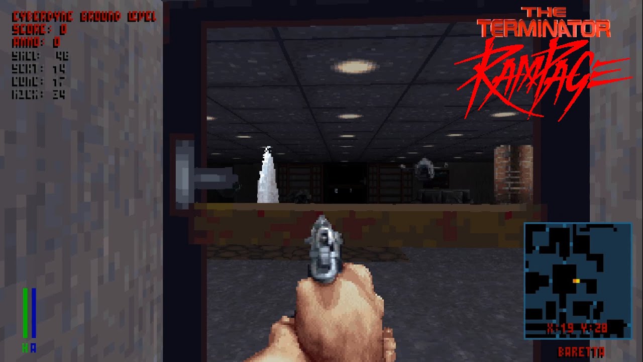 Terminator Rampage - Bethesda's failed Wolfenstein Clone resurrected | Remake Demo