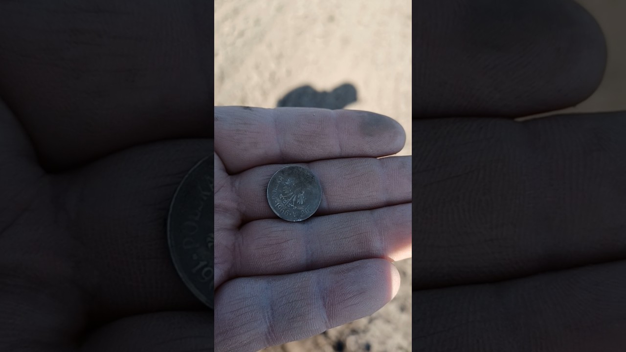 Pierwsza w sezonie #metaldetecting #metaldetector #poszukiwaczeskarb&oacute;w #detector