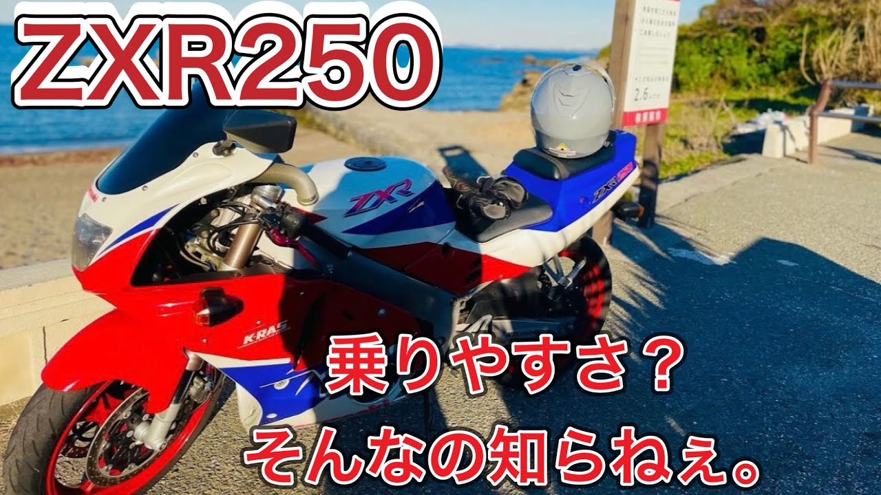 [ZXR250]ZX25Rのご先祖⁉︎250cc四気筒のじゃじゃ馬バイクがこいつだ！[お知らせあり]