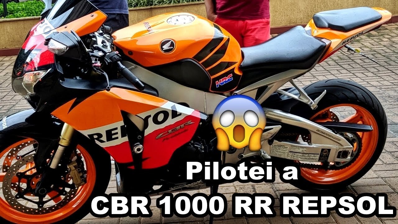 CBR 1000 RR REPSOL - Test Ride