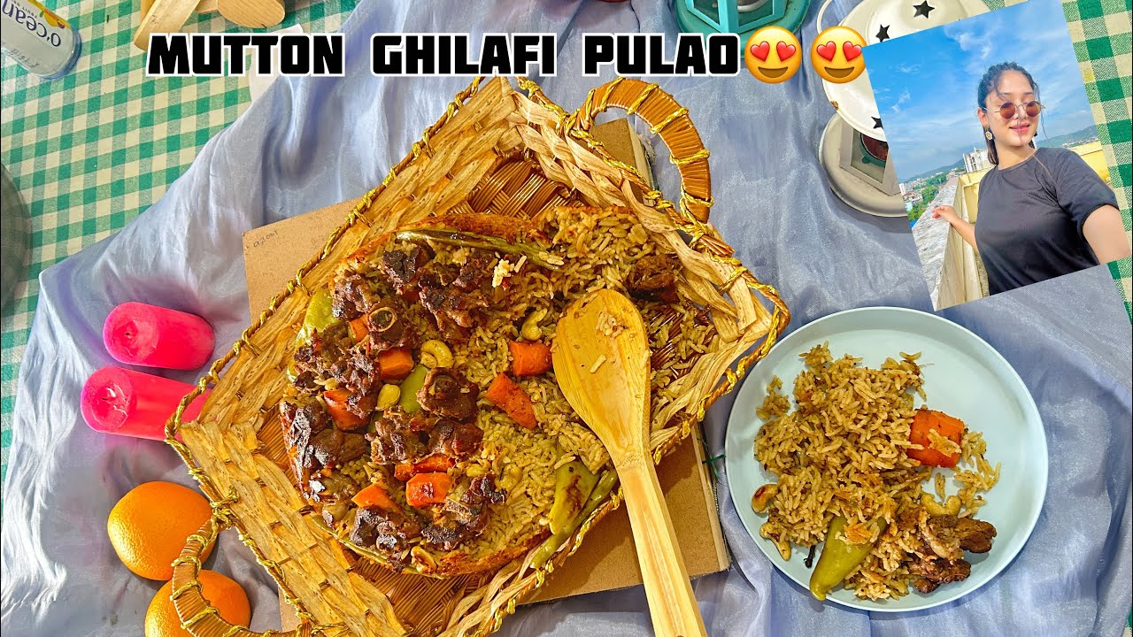 Vlog : 1 || EASY MUTTON GHILAFI PULAO RECIPE || DIRECT PRIYANAKA VLOG || #recipe #recipevlog